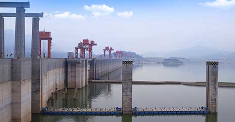 陝西略陽水庫大壩監控項目